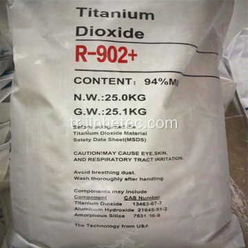 Boya endüstrisi için titanyum dioksit rutil R902